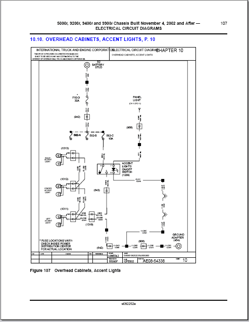 International Trucks Wiring Diagram repair manual Order & Download