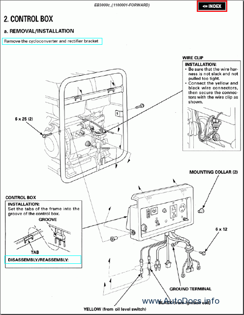 Honda em5000sx generator service manual #2