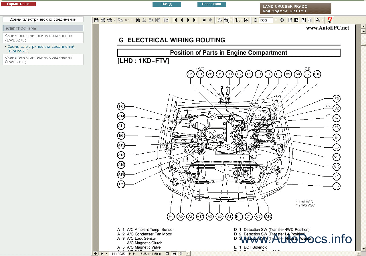 Toyota Land Cruiser Prado 120 Service Manual Rus Repair