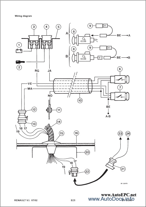 Renault Truck Service Manuals repair manual Order & Download renault megane 3 radio wiring diagram 