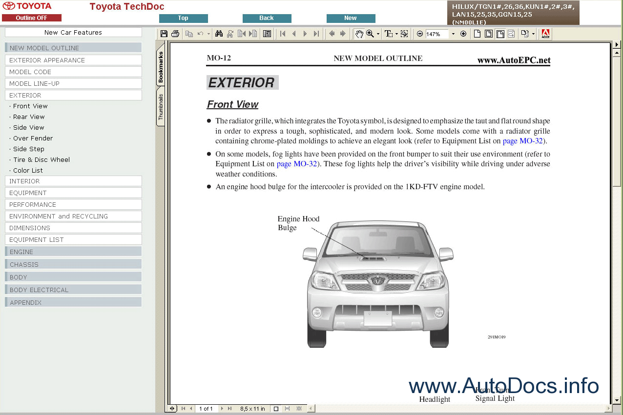Toyota Hilux 2005-2011 Service Manual repair manual Order &amp; Download