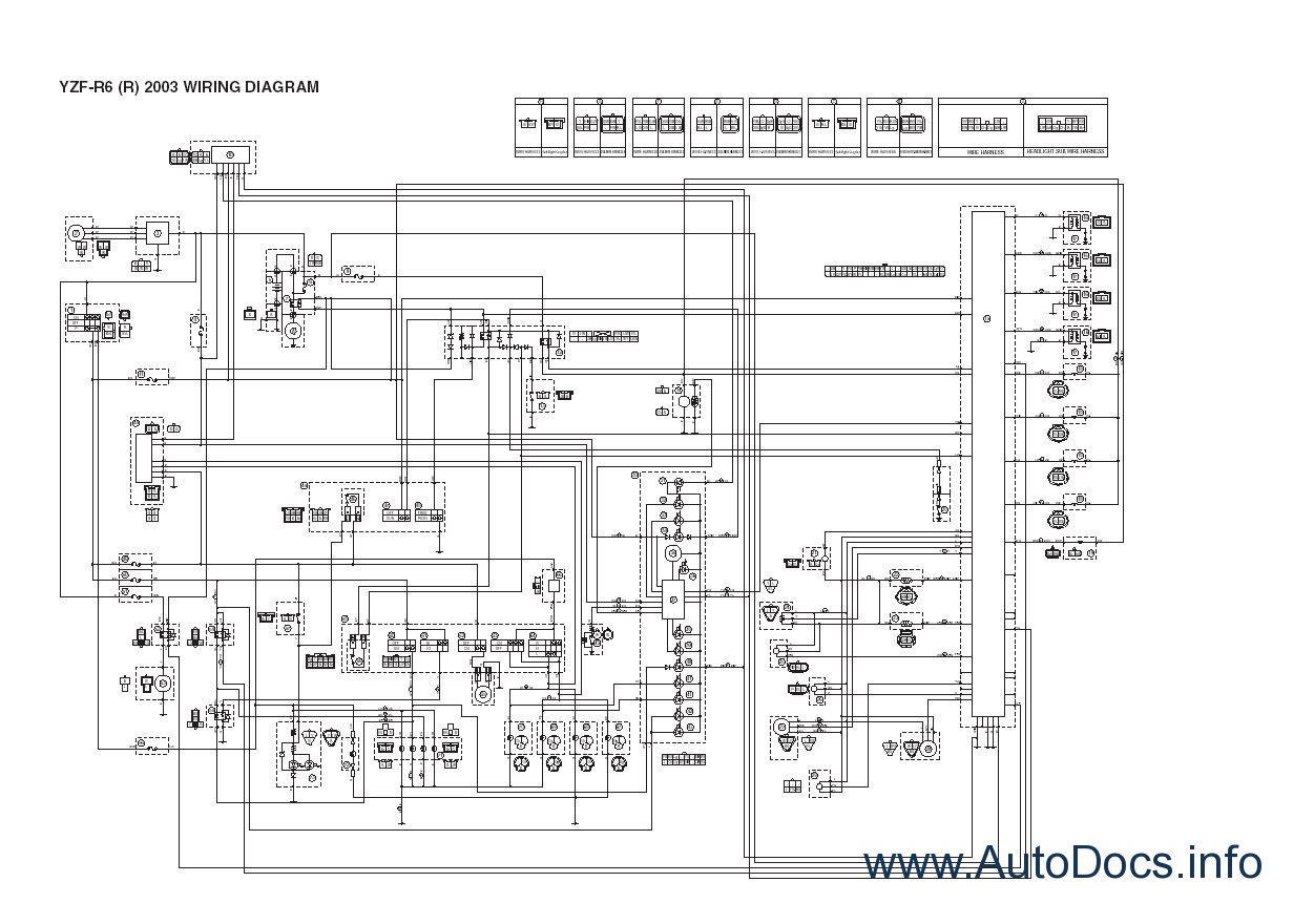 Yamaha Service Manuals Moto 2005 repair manual Order ... fjr1300 wiring diagram 