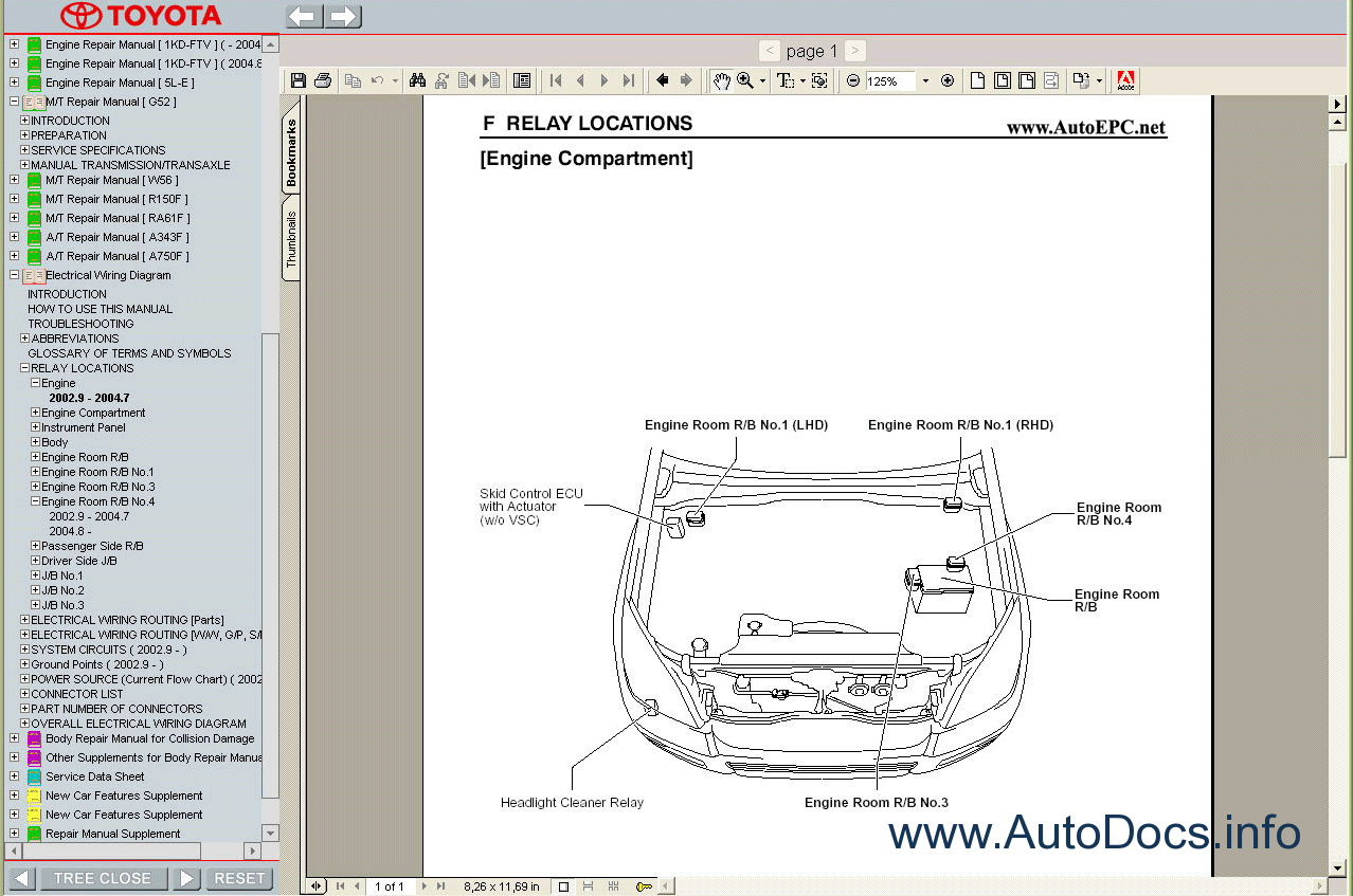 Toyota Land Cruiser Prado 120 Service Manual Repair Manual